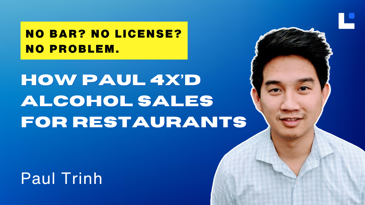 #18: How Paul Trinh Helps Restaurants Sell Cocktails Without a Liquor License | Paul Trinh, Thirst Trap